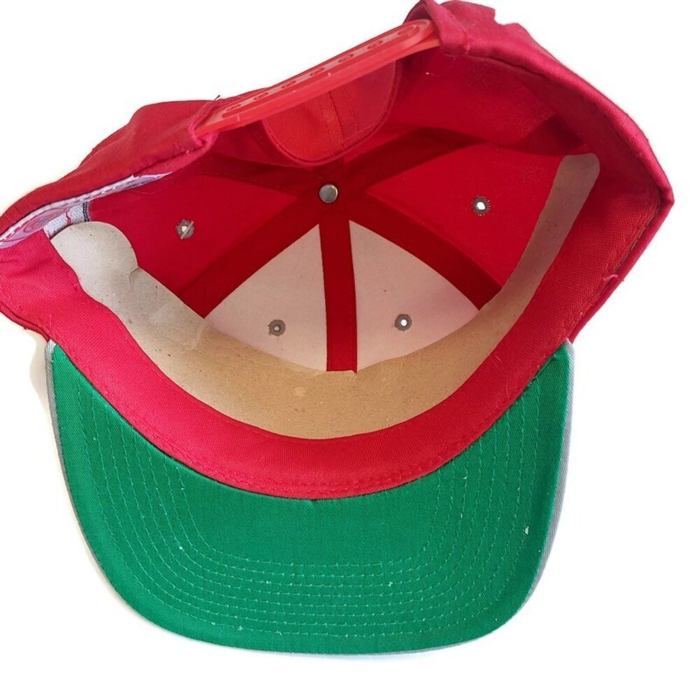 Vintage 1984 The G Cap Mens Wisconsin Badgers Snapback Hat Cap Bucky Badger - Picture 7 of 7
